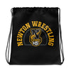 Newton High School Wrestling  All-Over Print Drawstring Bag