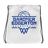 Gardner Edgerton Girl's Basketball All-Over Print Drawstring Bag
