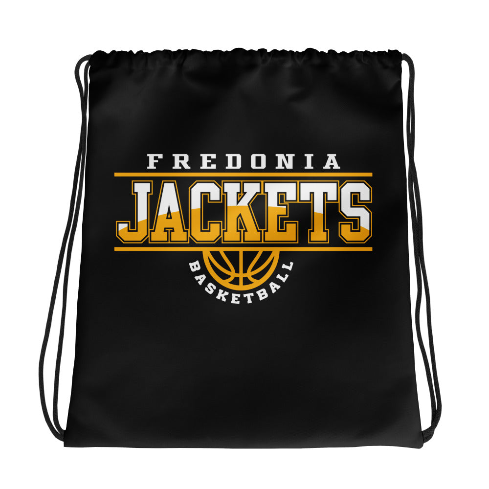 Fredonia Jackets Basketball Drawstring bag
