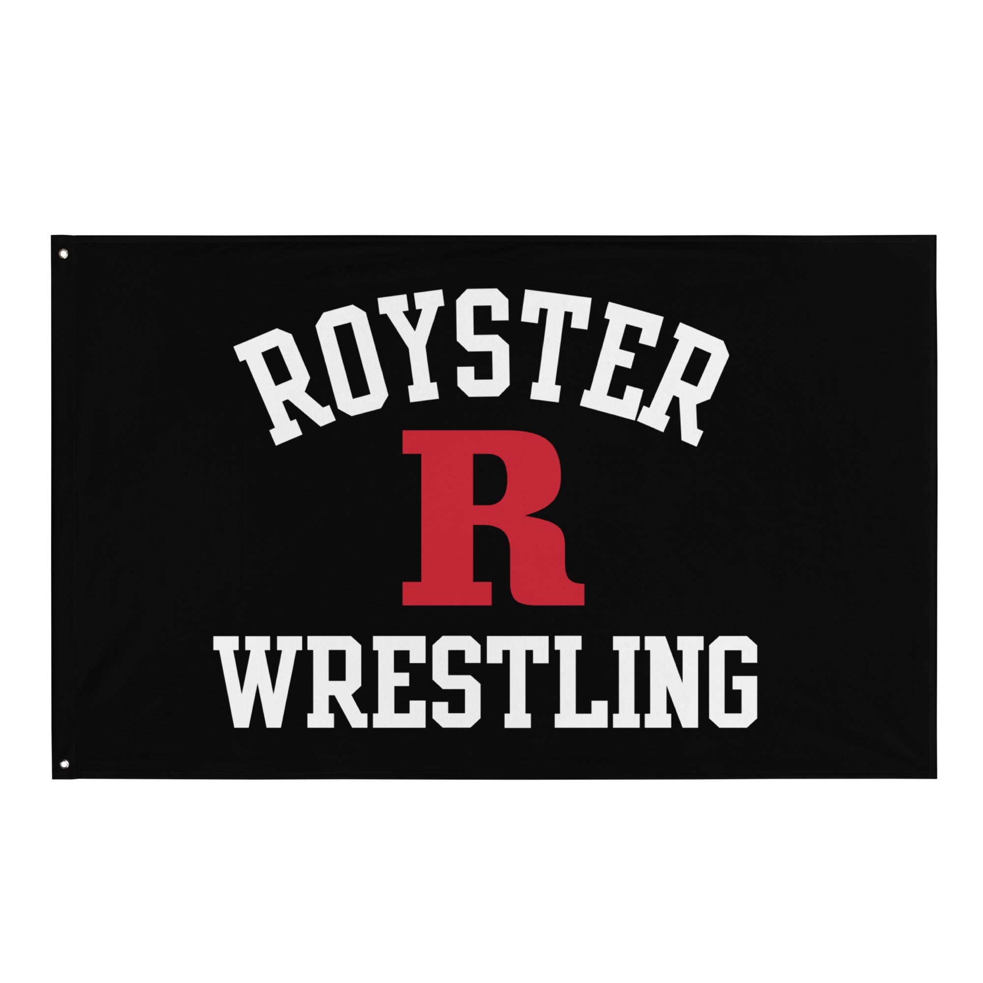 Royster Rockets Wrestling All-Over Print Flag