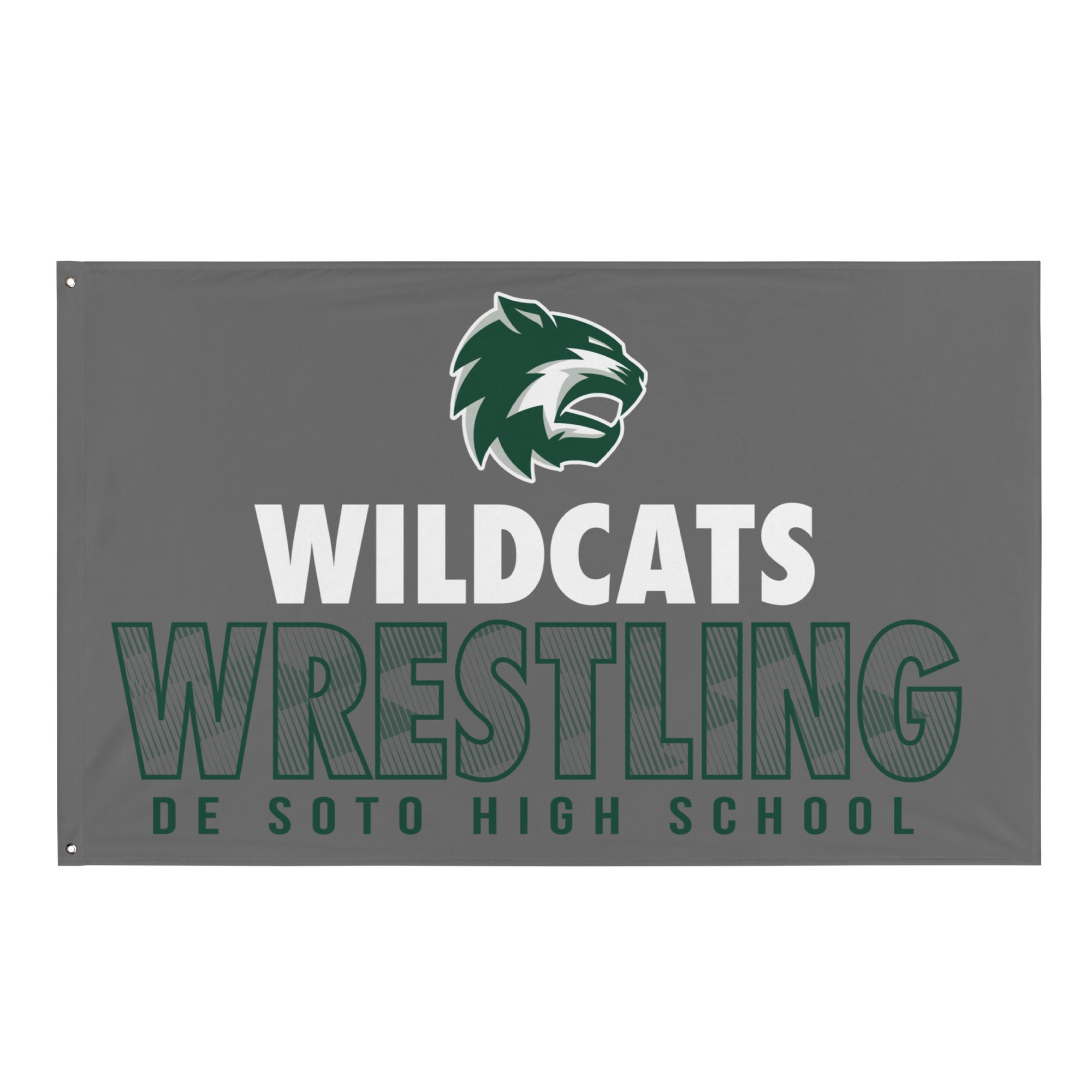De Soto High School Wrestling All-Over Print Flag
