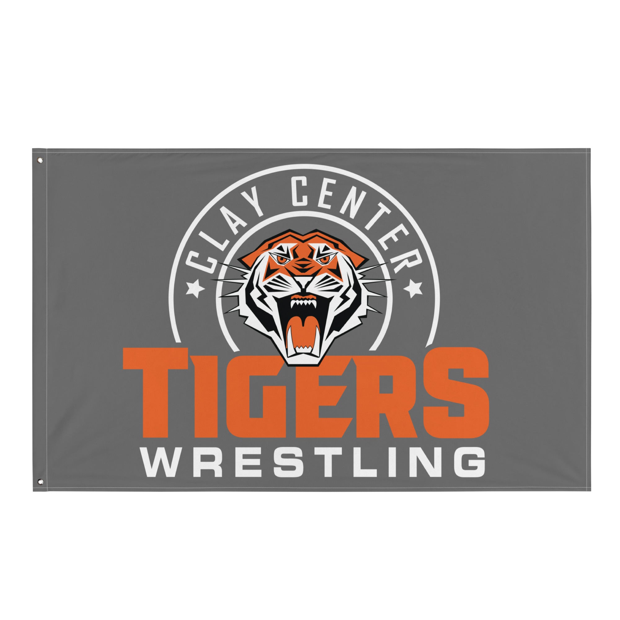 Clay Center Wrestling All-Over Print Flag