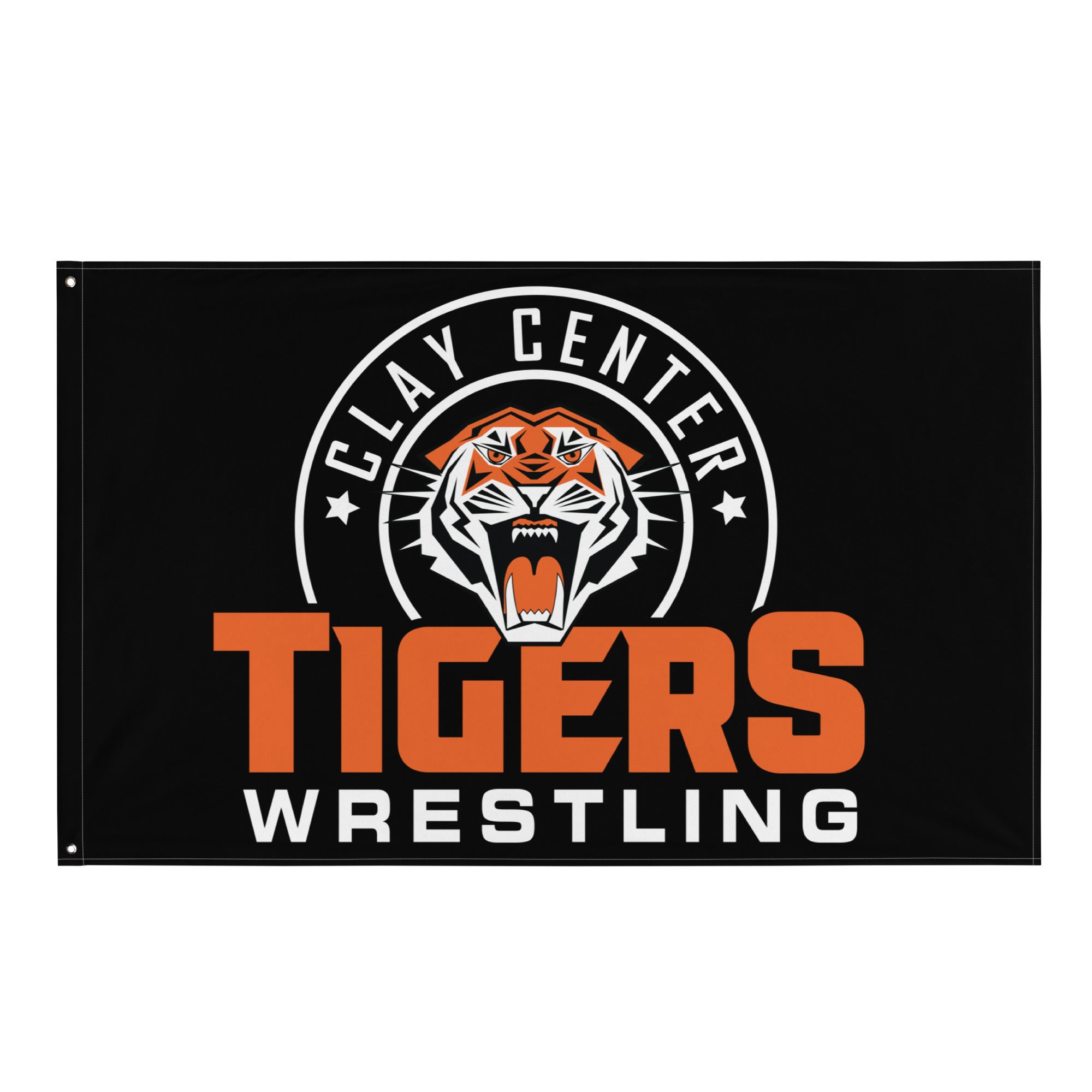 Clay Center Wrestling All-Over Print Flag