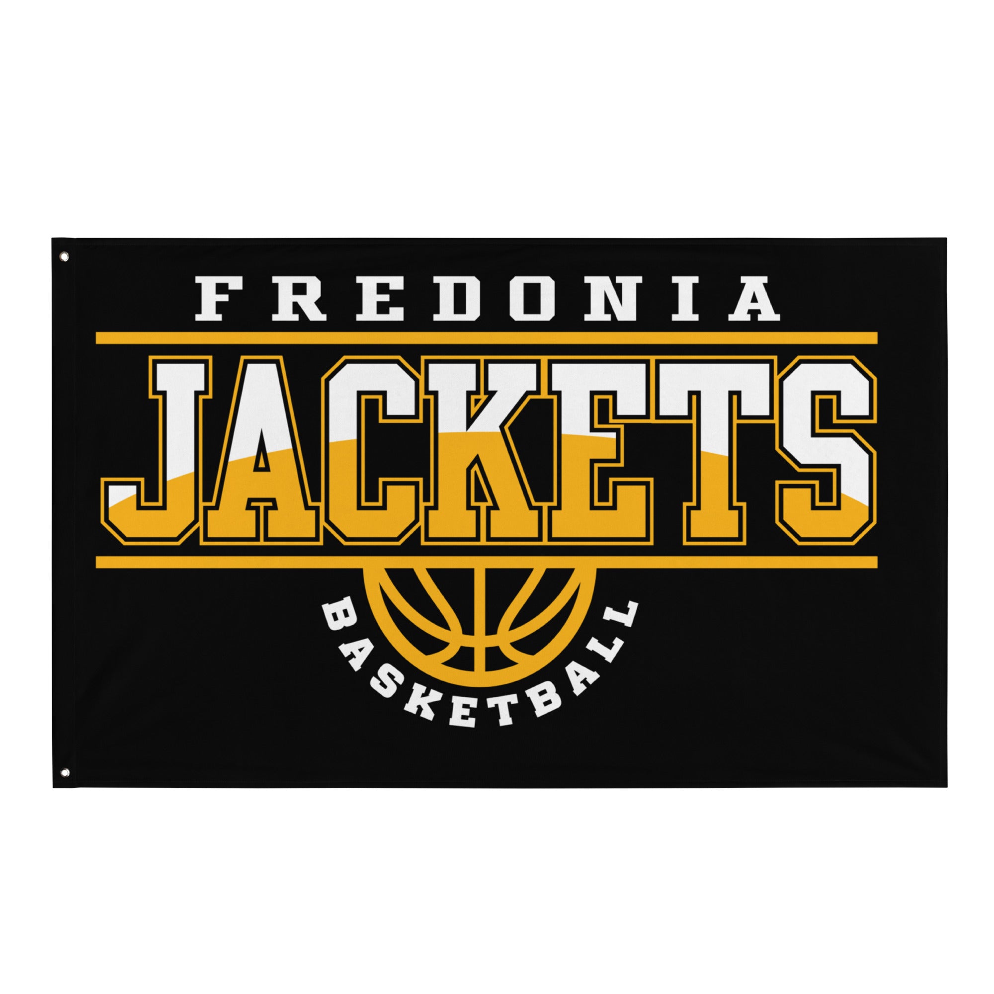 Fredonia Jackets Basketball Flag