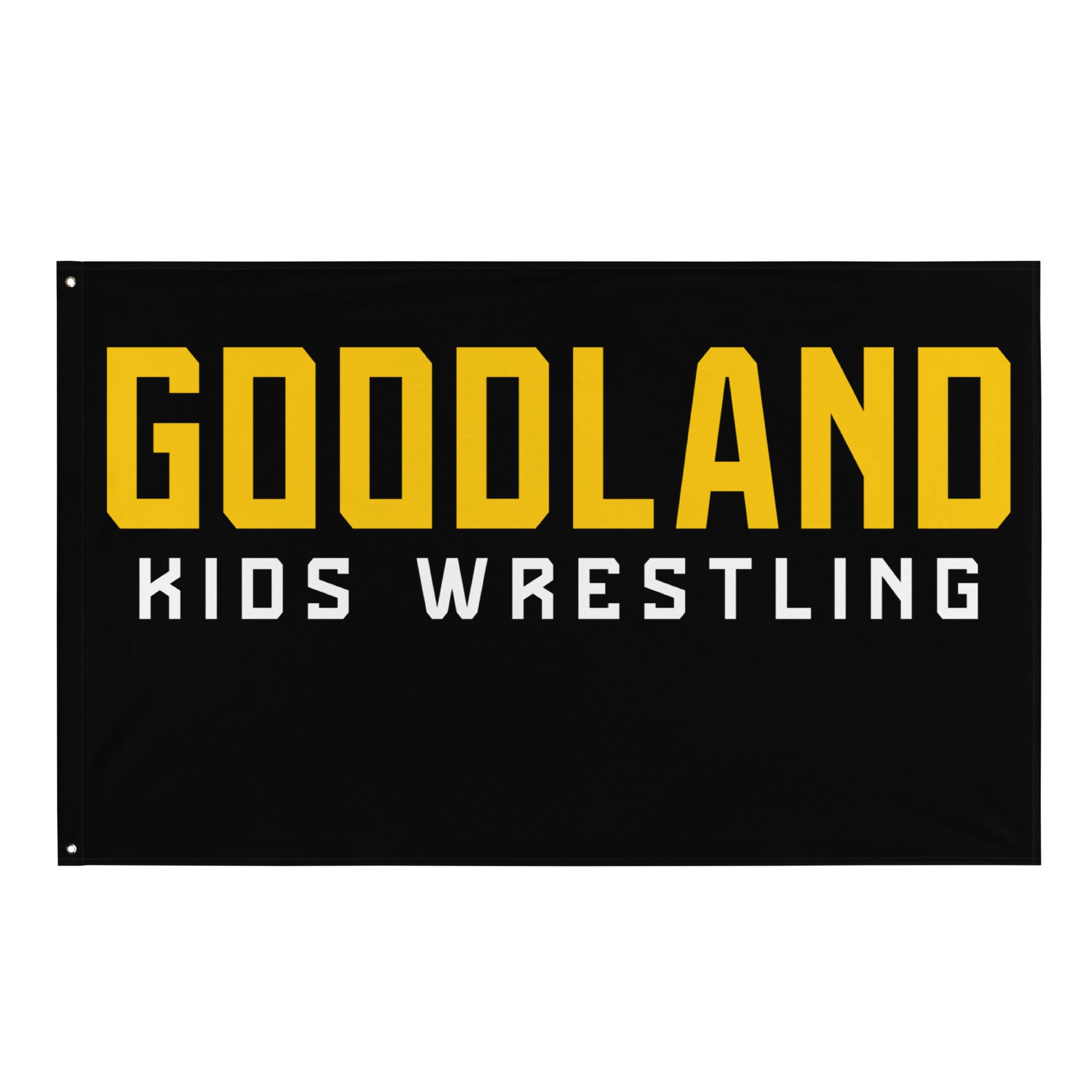 Goodland Kids Wrestling All-Over Print Flag