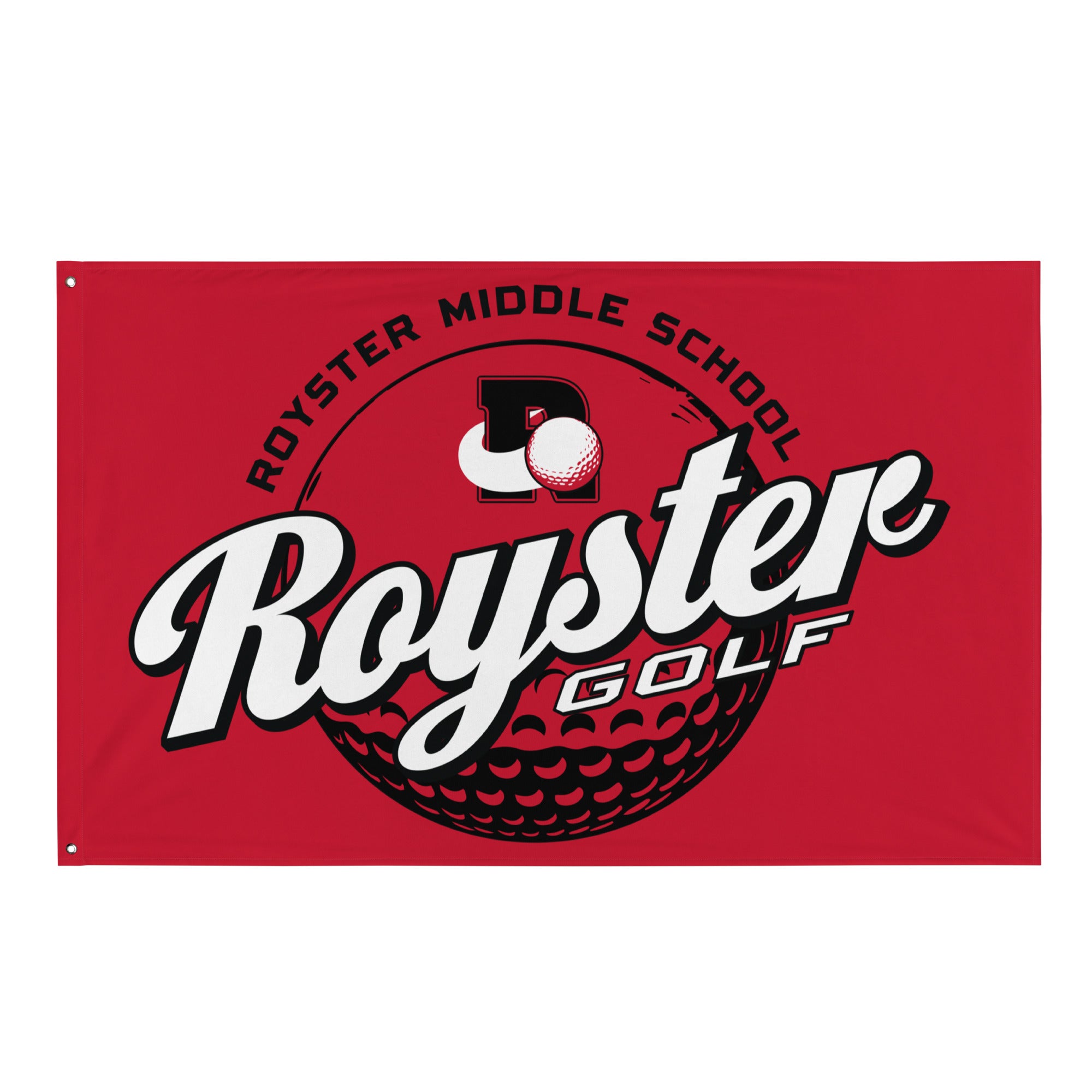 Royster Rockets Golf All-Over Print Flag