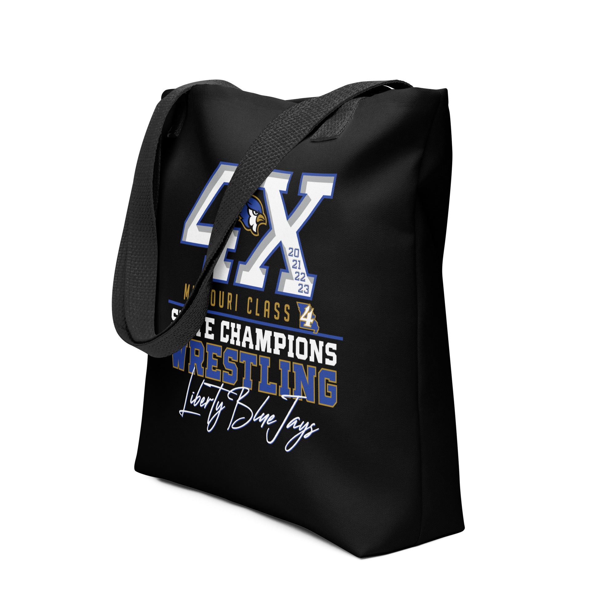 Liberty State Wrestling Champs All Over Print Tote