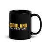 Goodland Kids Wrestling Black Glossy Mug