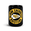 McMinn Cherokees Wrestling Black Glossy Mug