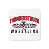 Kansas Thunderstruck Wrestling Cork Back Coaster