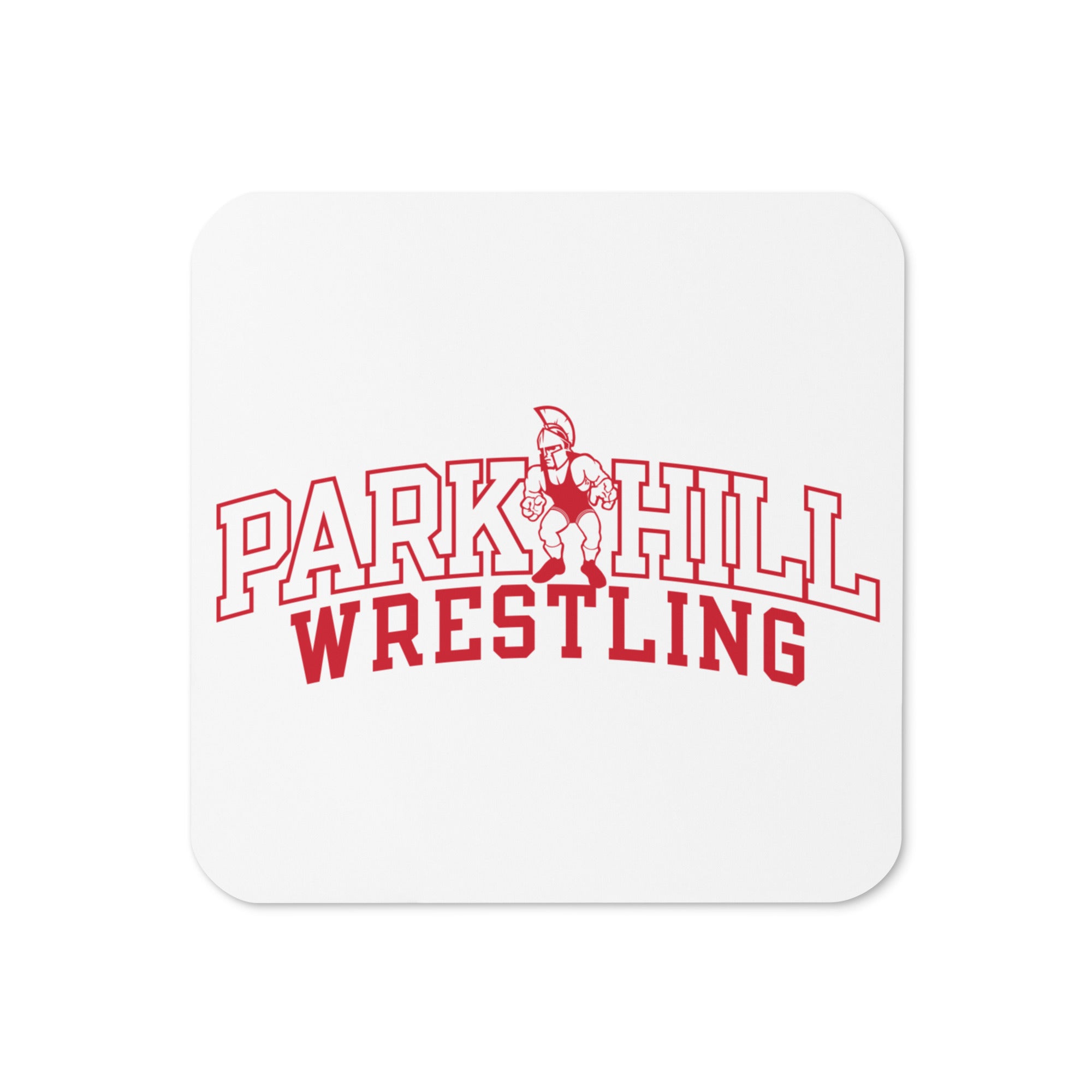 Park Hill Wrestling Cork Back Coaster