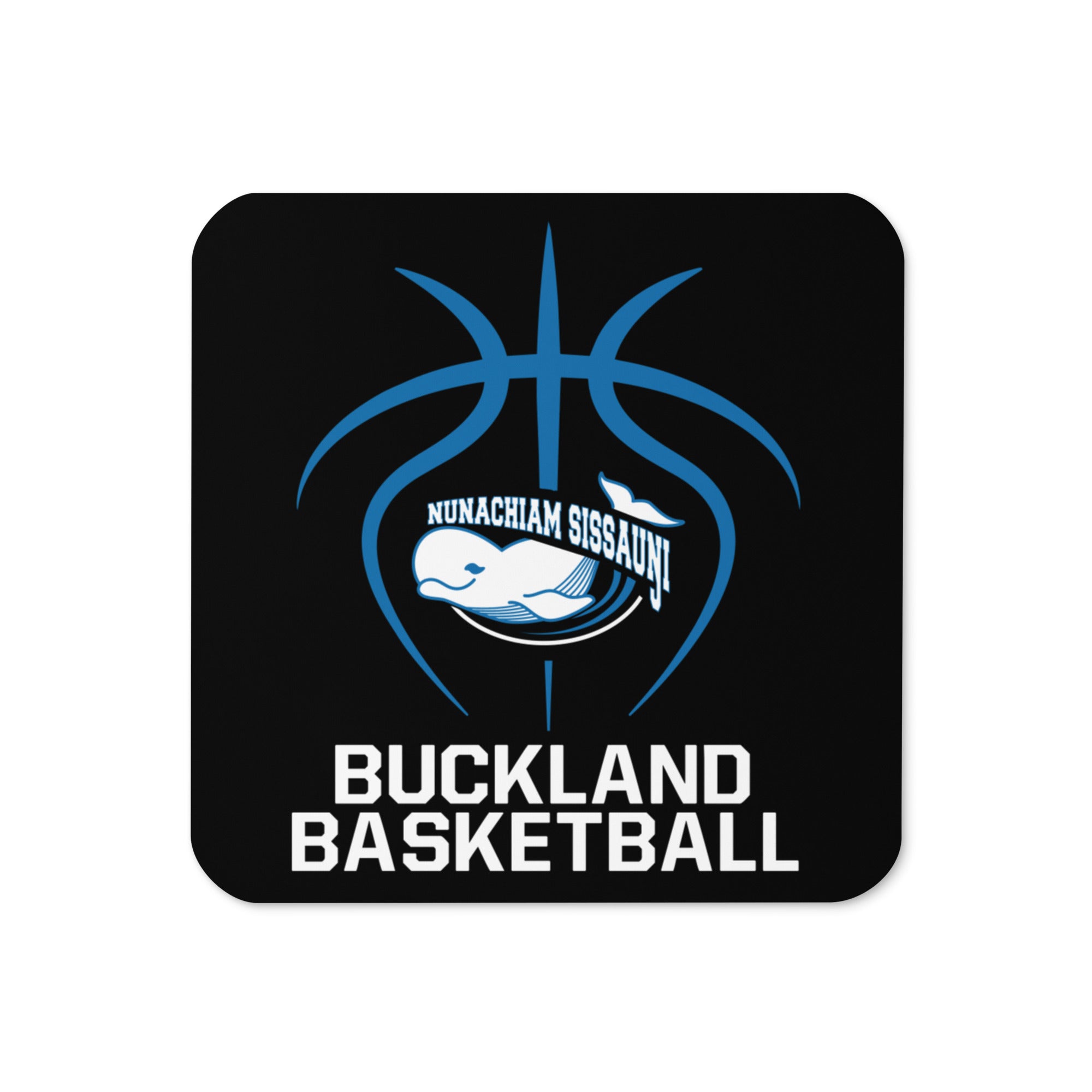 Buckland Basketball Cork Back Coaster