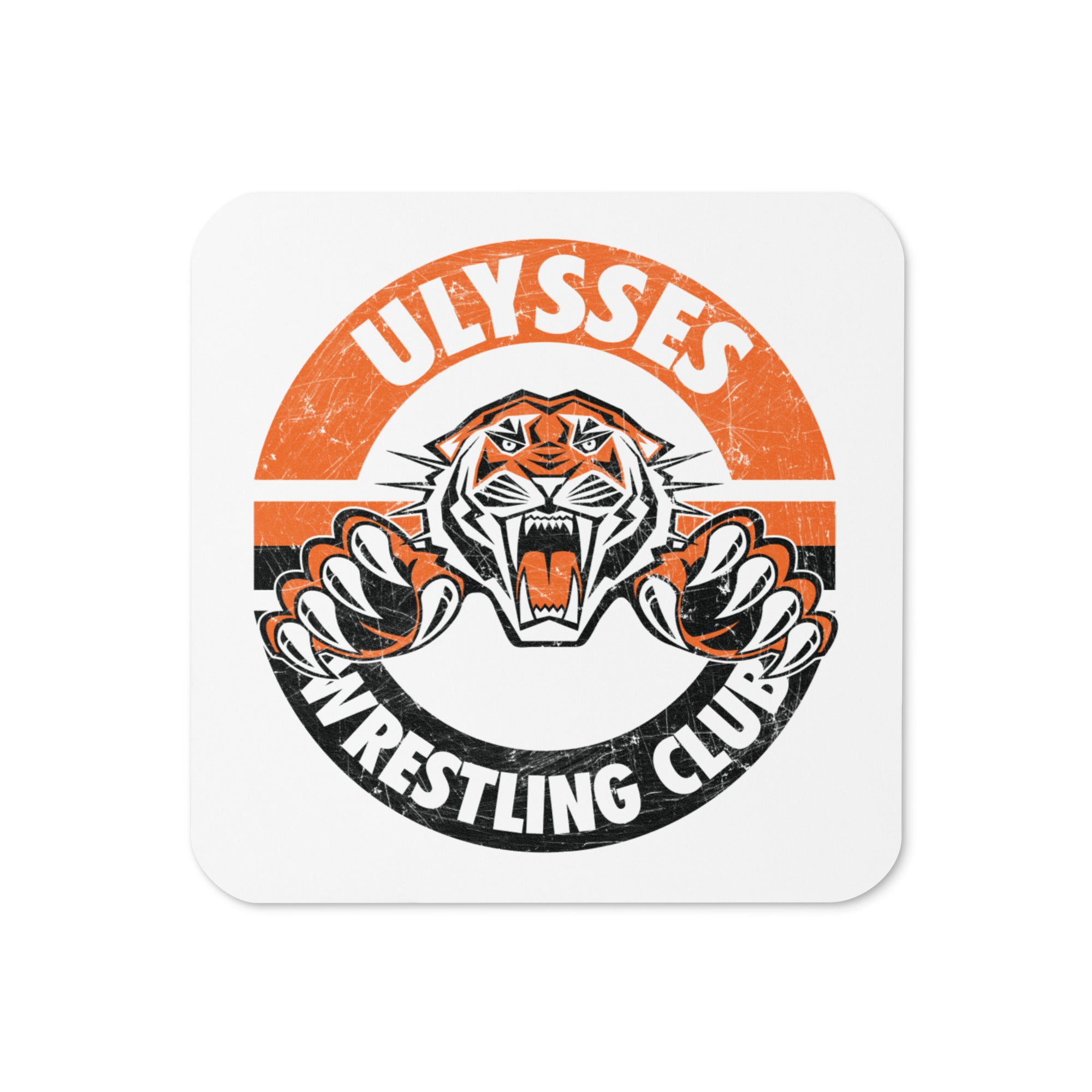 Ulysses Wrestling Club Cork Back Coaster