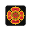 Fort Leavenworth Fire Rescue Cork-back coaster