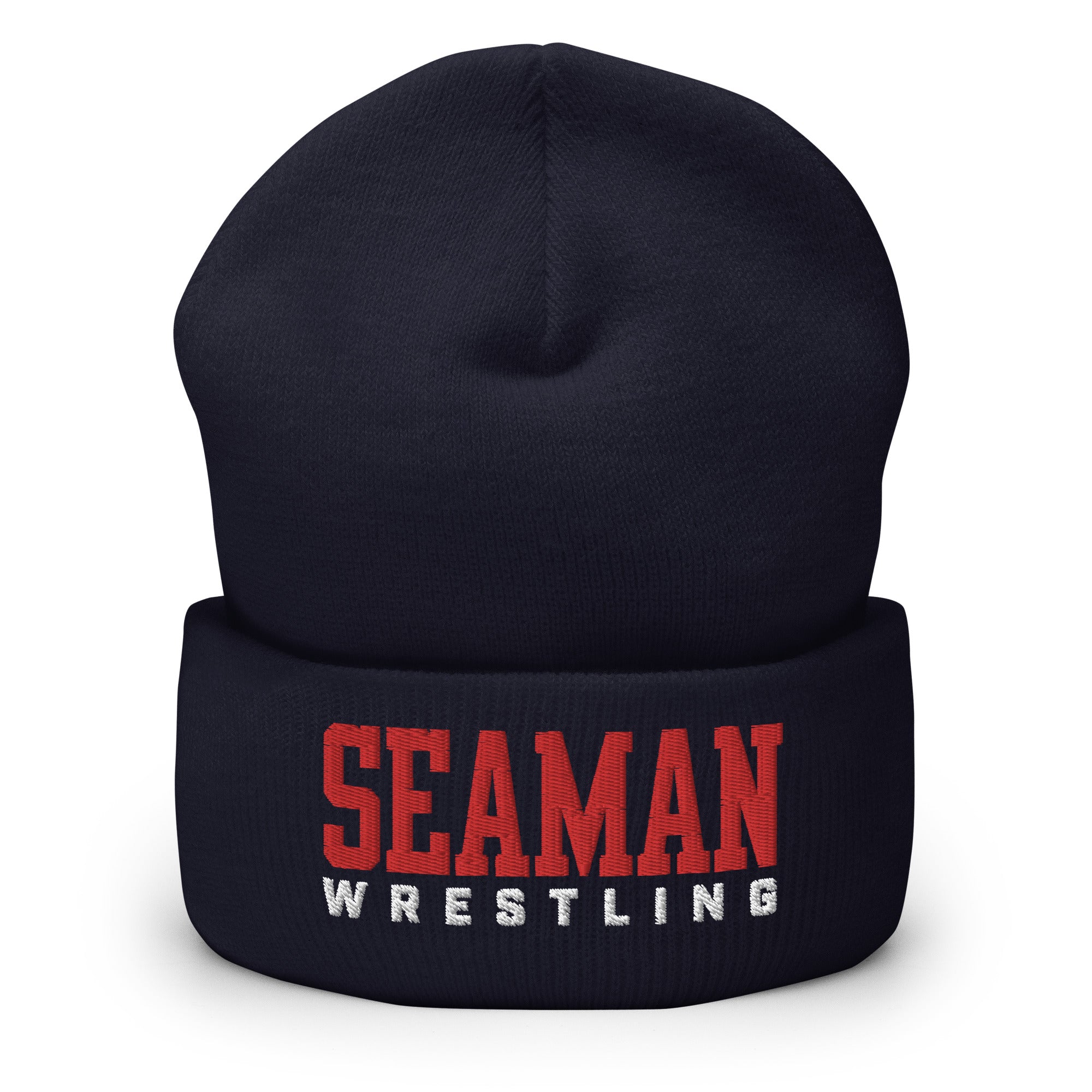 Topeka Seaman Wrestling Cuffed Beanie