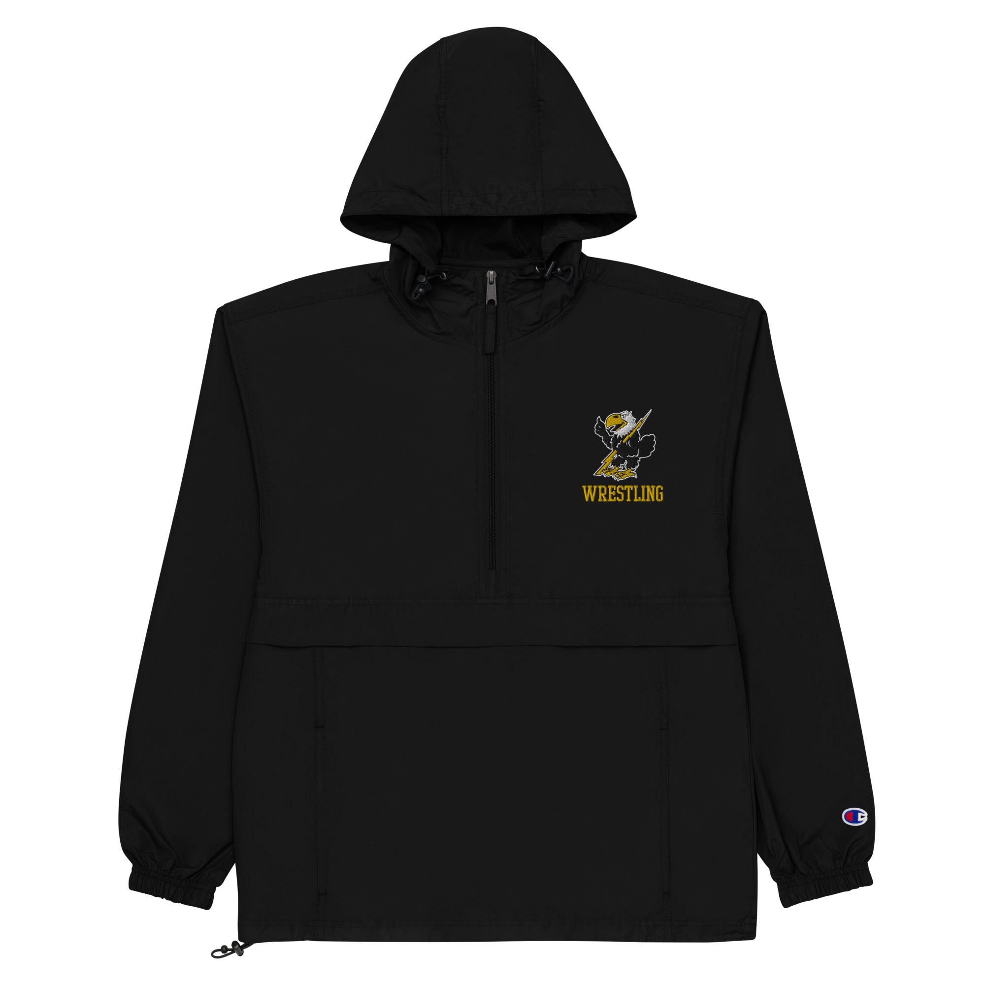 Cloud County CC Wrestling Embroidered Champion Packable Jacket