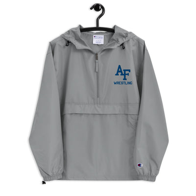 Air Force Wrestling Embroidered Champion Packable Jacket