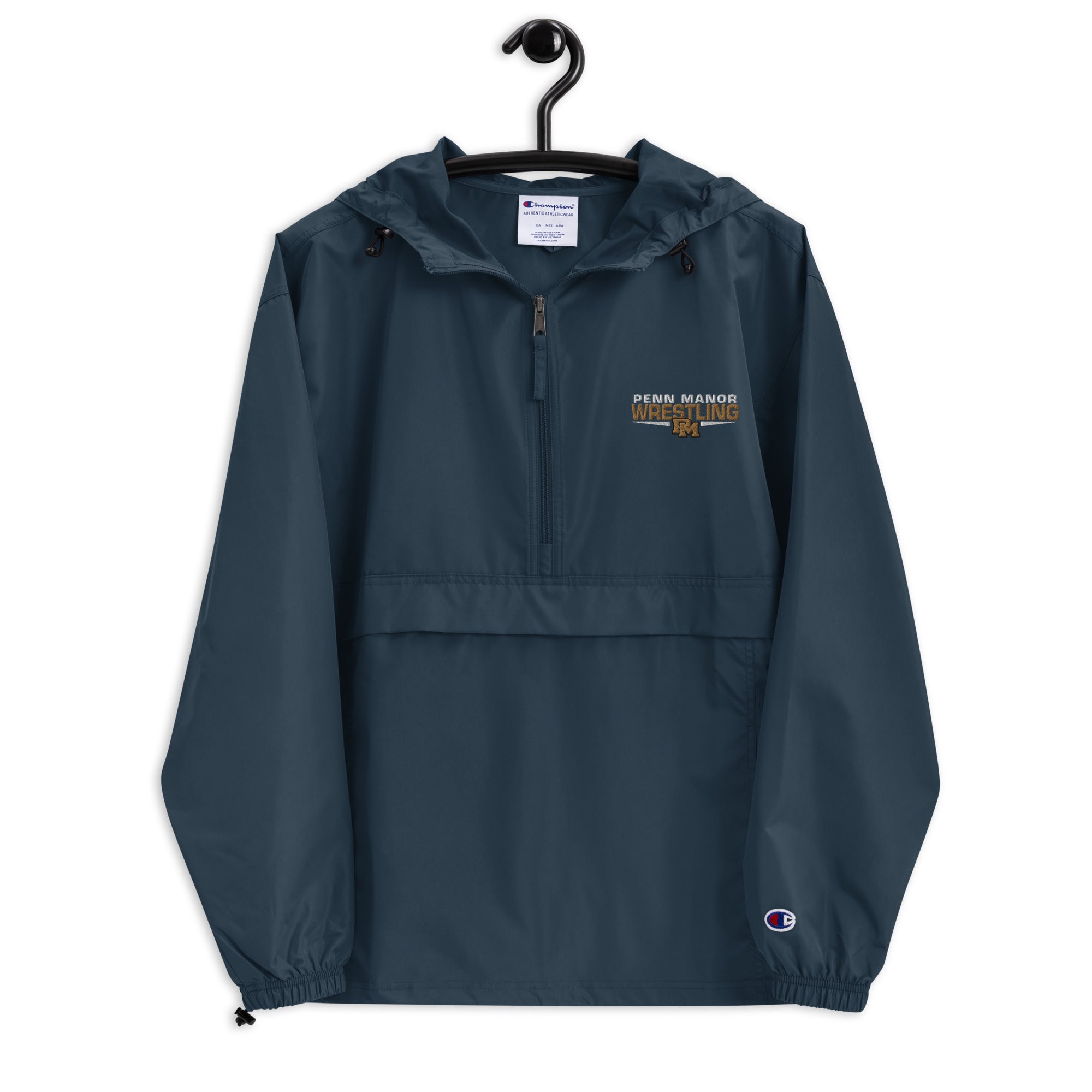 Penn Manor Comets Wrestling  Embroidered Champion Packable Jacket