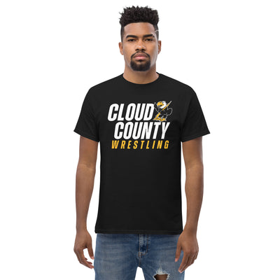 Cloud County CC Wrestling Mens Classic Tee