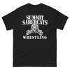 Summit Trail Middle School Wrestling  With Back Design Mens Classic Tee