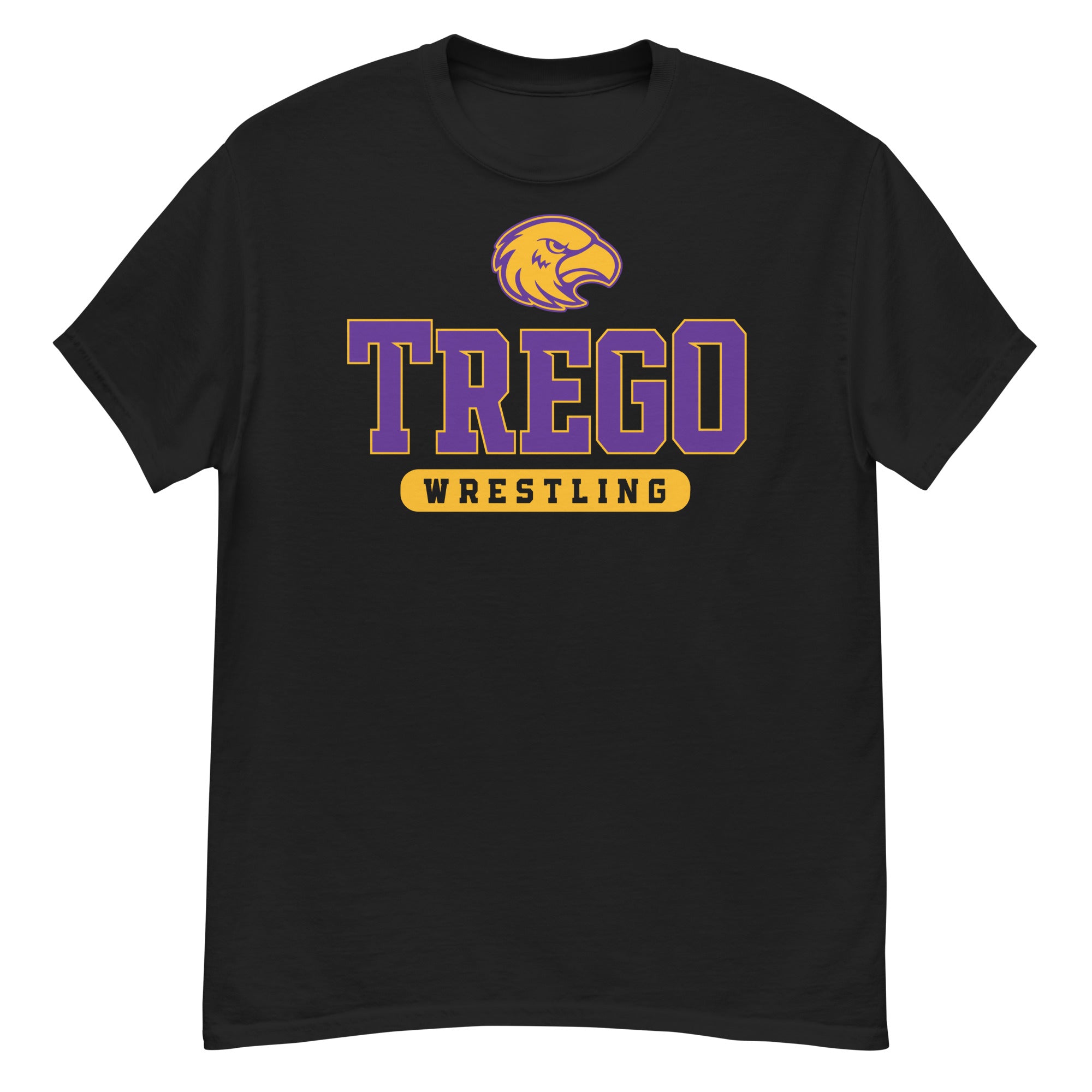 Trego Community High School Wrestling Mens Classic Tee
