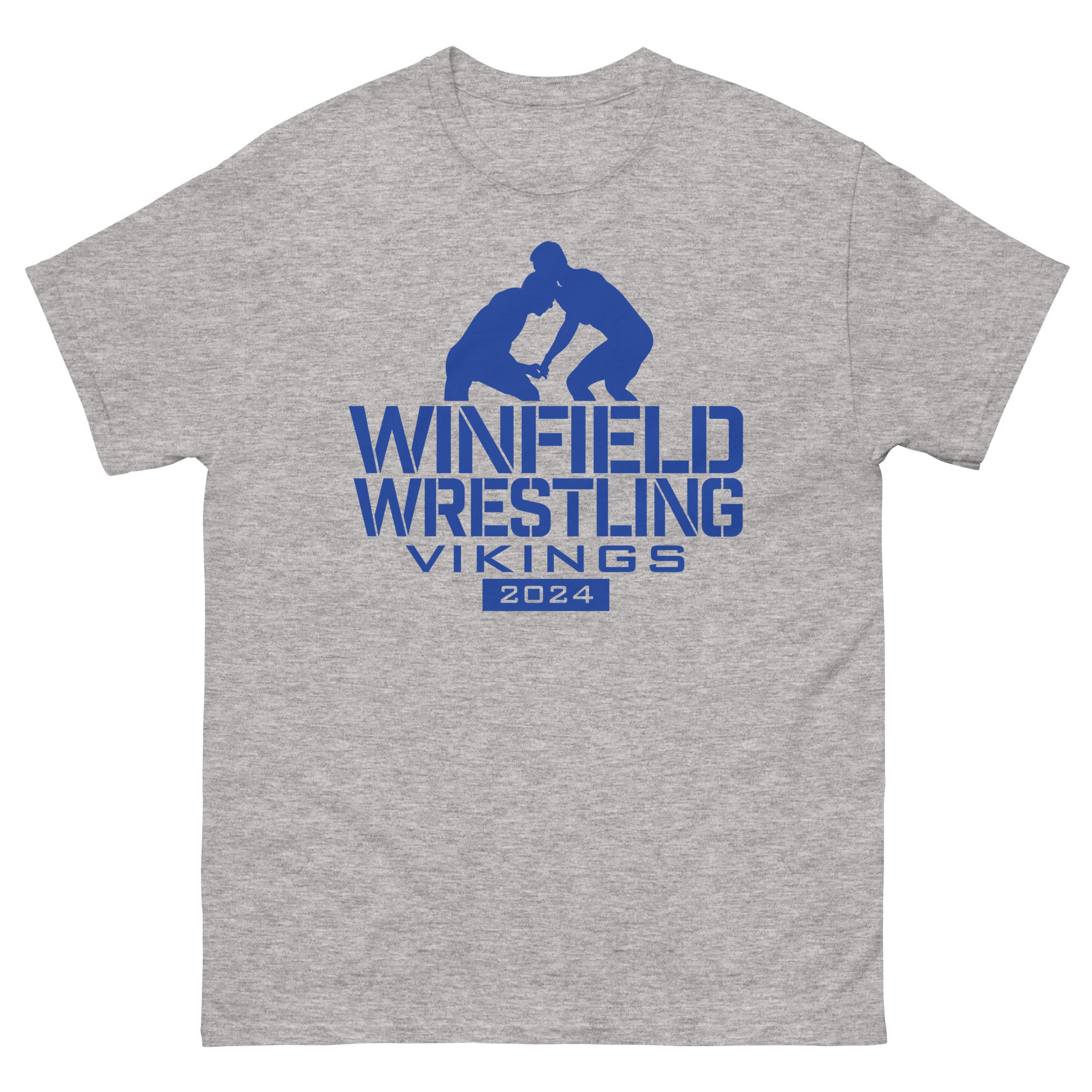 Winfield Wrestling Vikings 2024 Men's classic tee