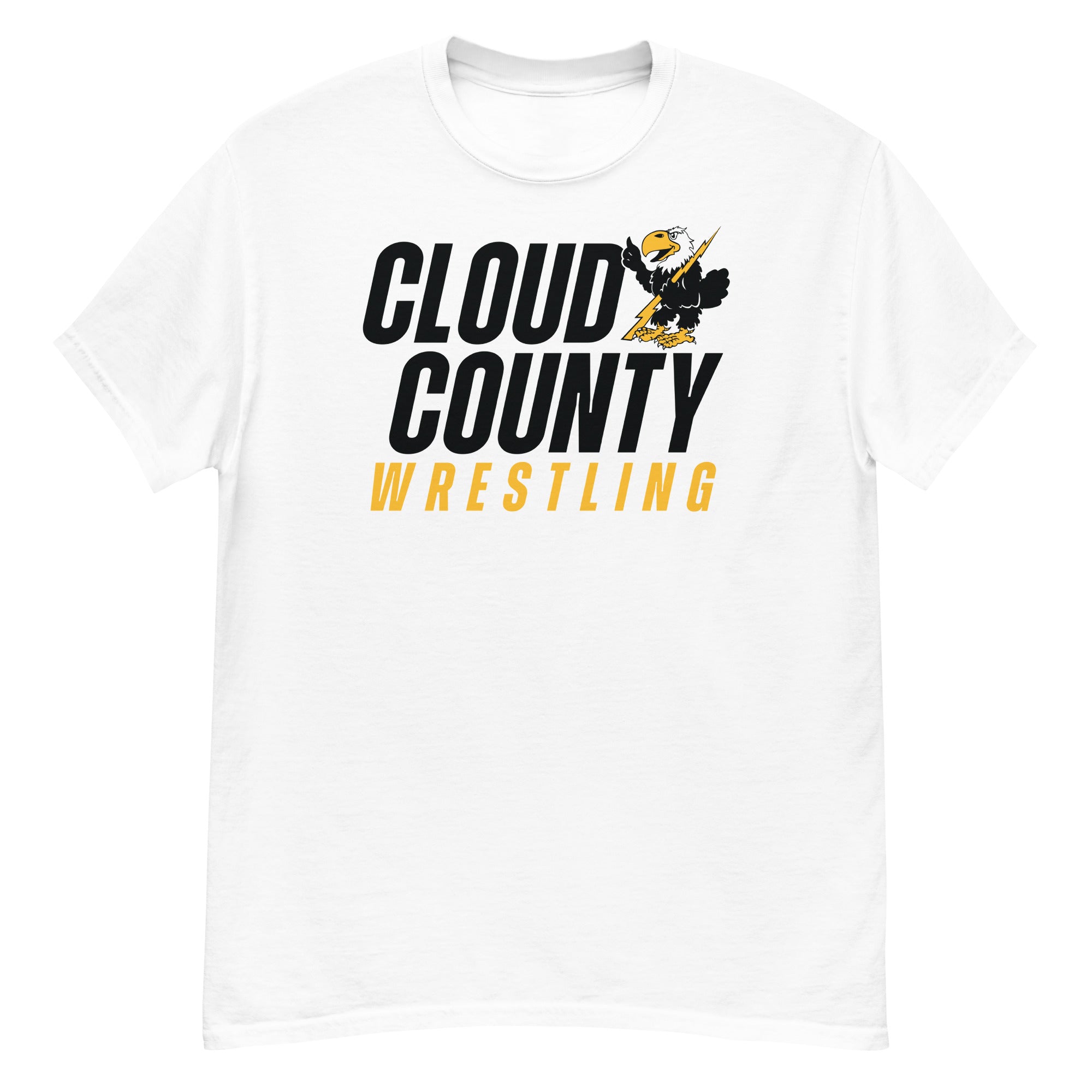 Cloud County CC Wrestling Mens Classic Tee