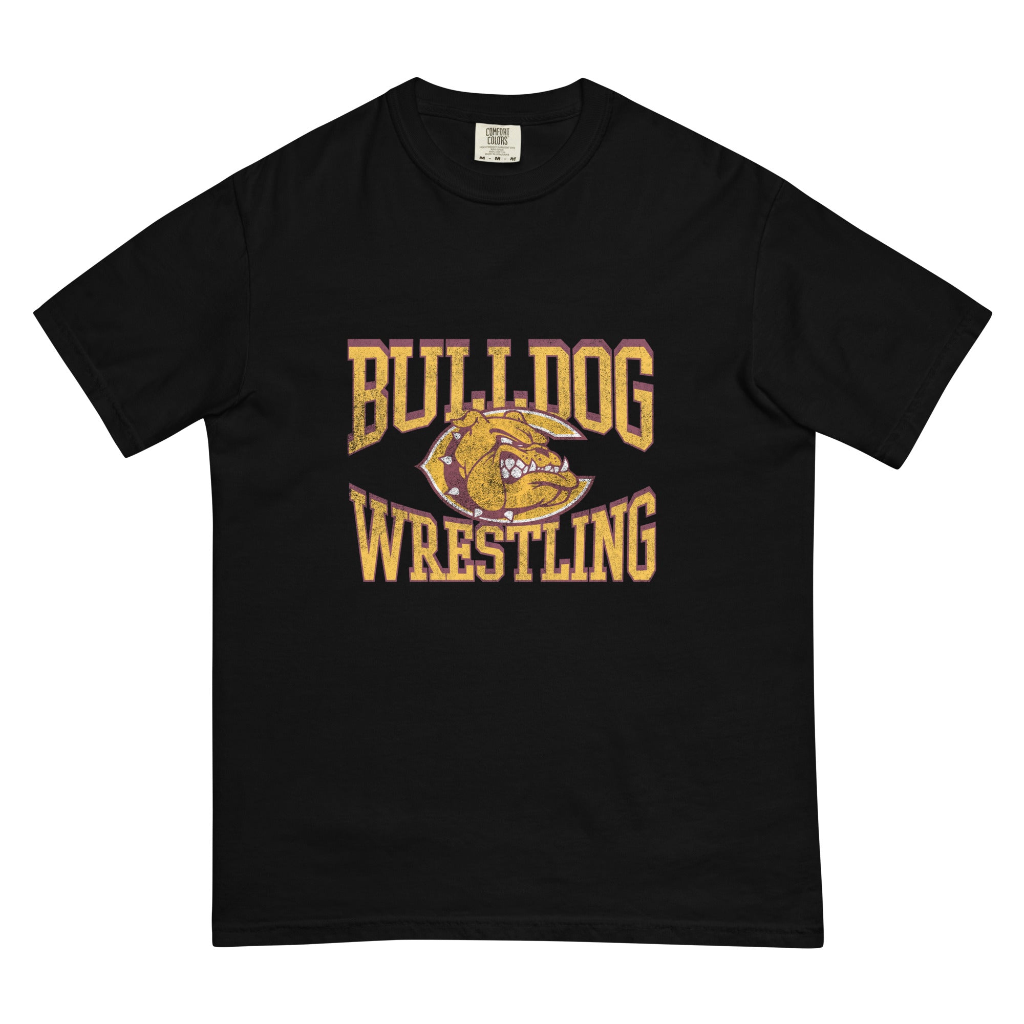 West Allis Central Wrestling Mens Garment-Dyed Heavyweight T-Shirt
