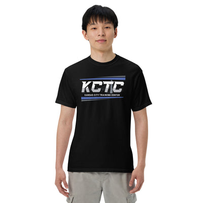 Kansas City Training Center Blue Mens Garment-Dyed Heavyweight T-Shirt