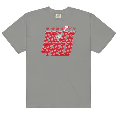 Bishop Ward Track & Field Mens Garment-Dyed Heavyweight T-Shirt