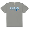 Oak Park HS Wrestling Mens Garment-Dyed Heavyweight T-Shirt