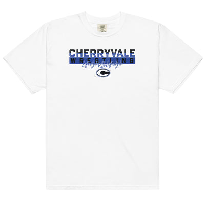 Cherryvale Middle High School Mens Garment-Dyed Heavyweight T-Shirt
