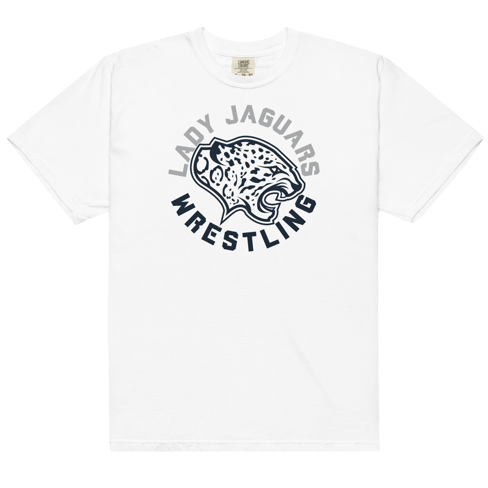 Mill Valley Lady Jaguars Mens Garment-Dyed Heavyweight T-Shirt