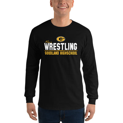 Goodland Wrestling WRESTLING Mens Long Sleeve Shirt