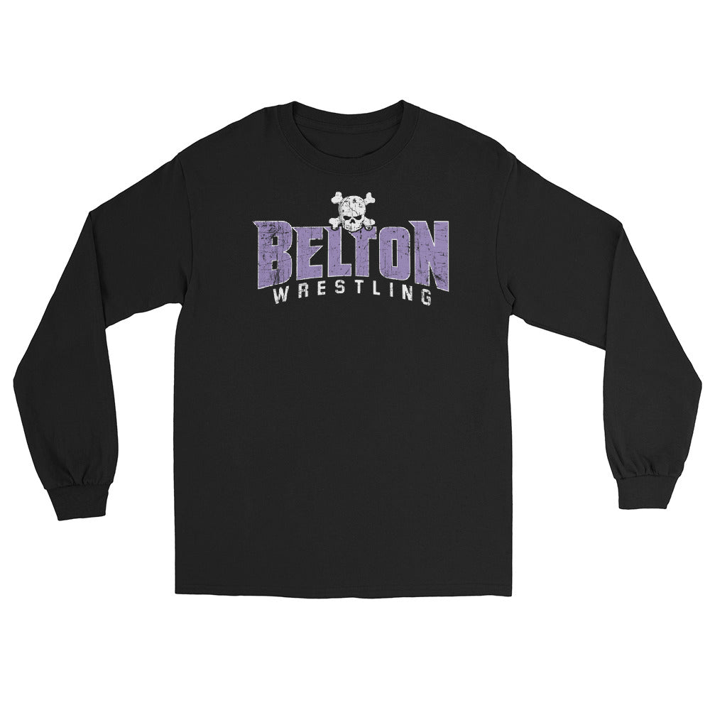 Belton High School Banner Mens Long Sleeve Shirt