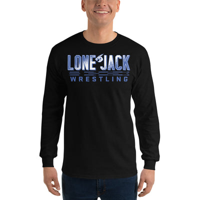 Lone Jack Wrestling Mens Long Sleeve Shirt