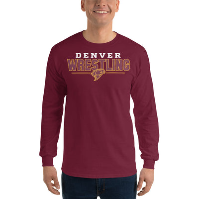 Denver Wrestling Mens Long Sleeve Shirt