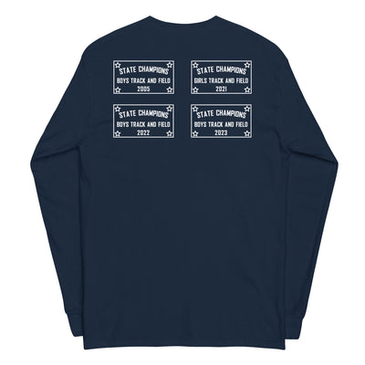 Olathe North Track & Field State Champs Men’s Long Sleeve Shirt
