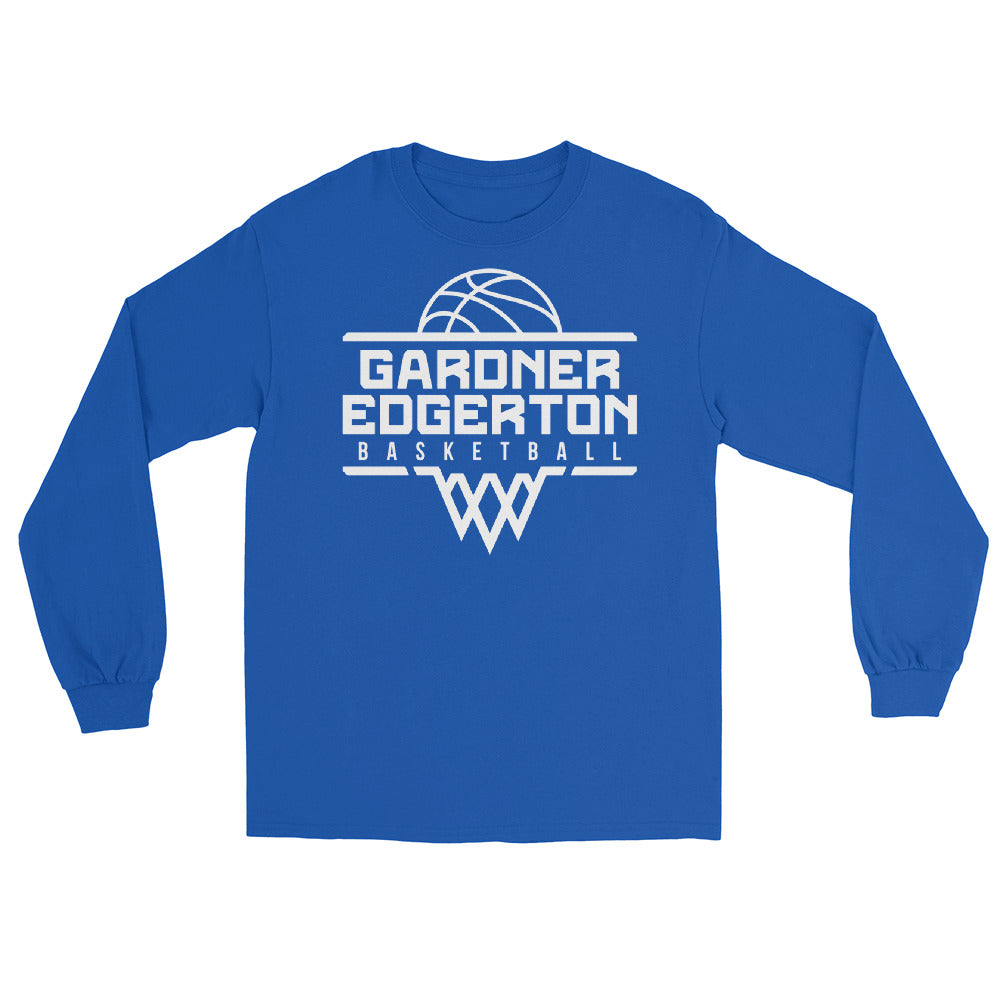 Gardner Edgerton Girl's Basketball Mens Long Sleeve Shirt