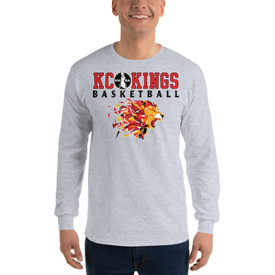 KC Kings Basketball Mens Long Sleeve Shirt