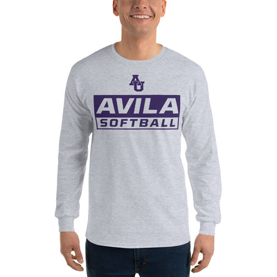 Avila Softball Mens Long Sleeve Shirt
