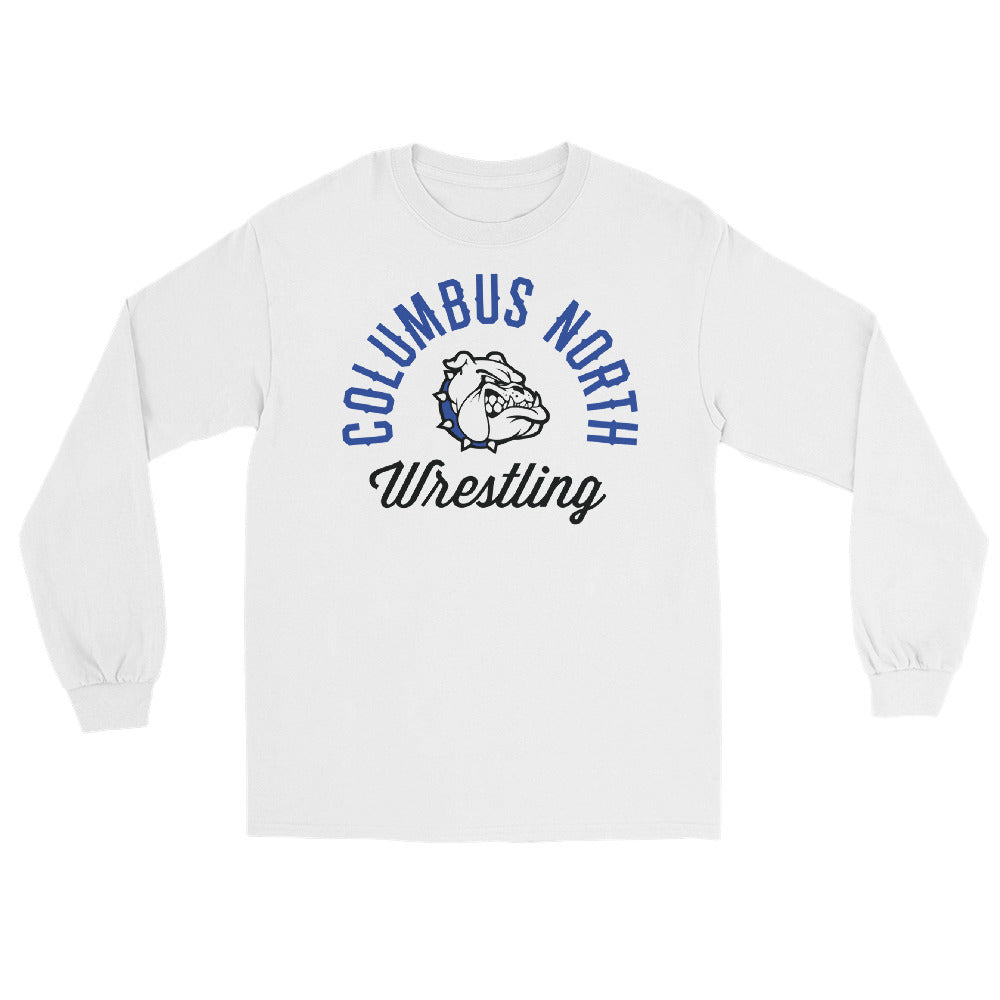 Columbus North Wrestling  Mens Long Sleeve Shirt