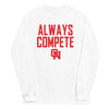 Olathe North Track & Field Always Compete Men’s Long Sleeve Shirt
