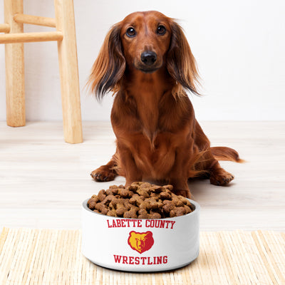 Labette County Wrestling All Over Print Pet bowl