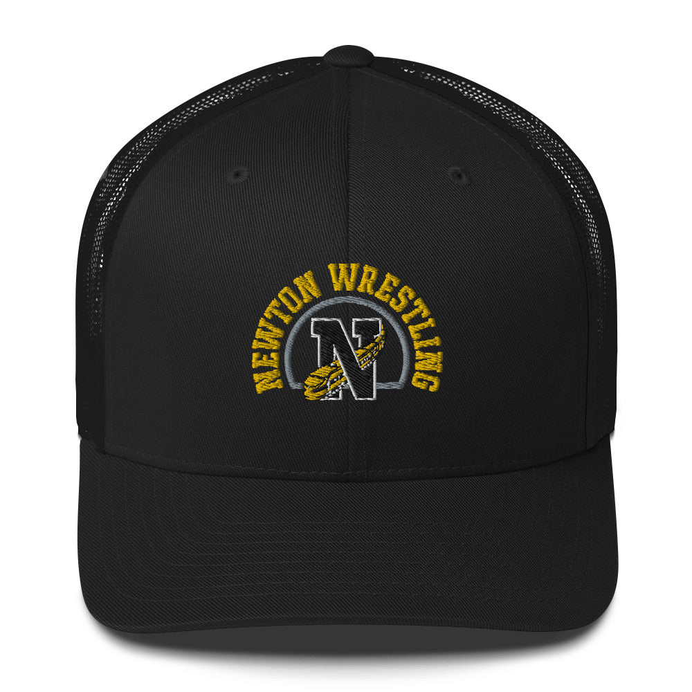 Newton High School Wrestling  Retro Trucker Hat
