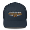 Penn Manor Comets Wrestling  Retro Trucker Hat