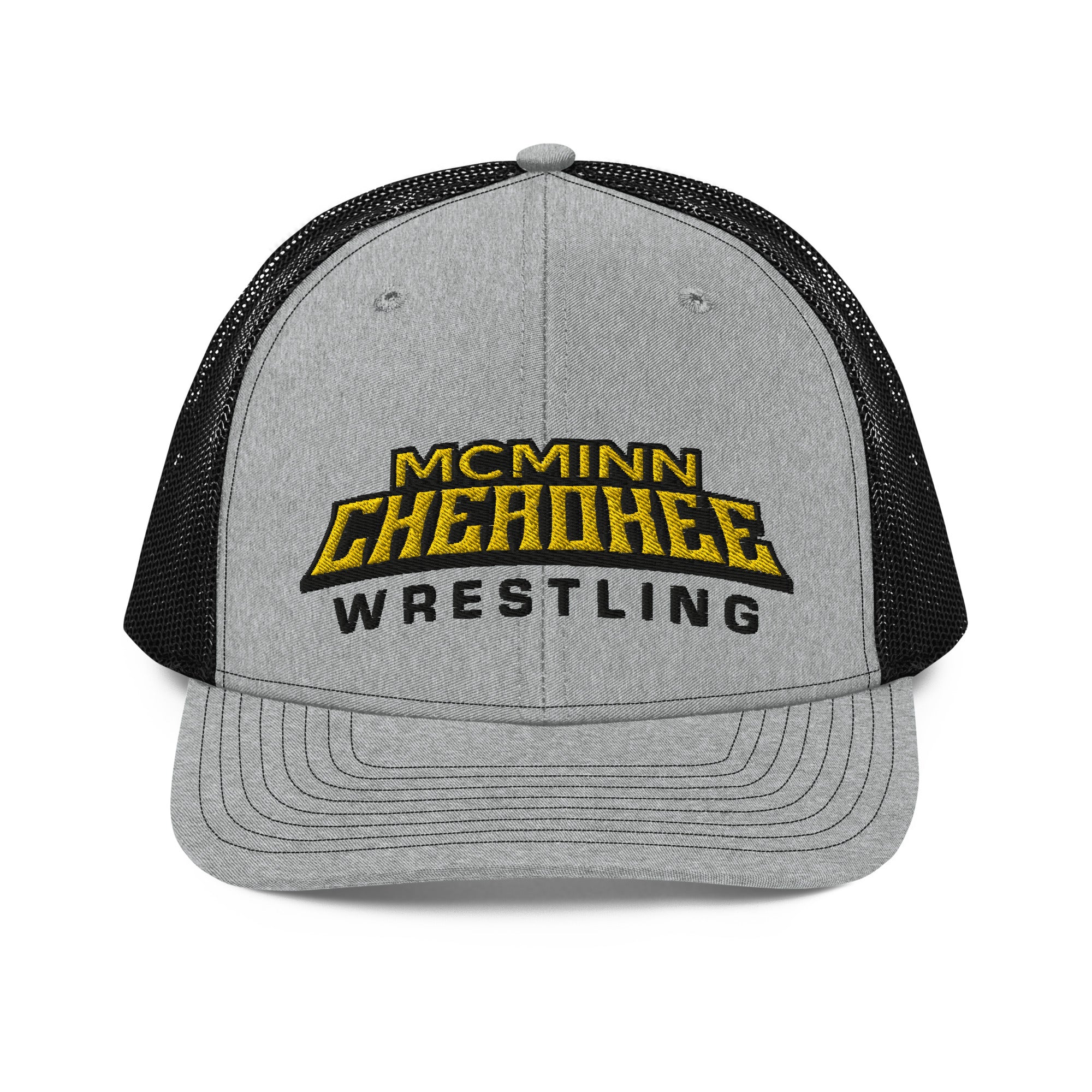 McMinn Cherokees Wrestling Snapback Trucker Cap