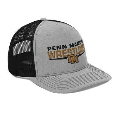 Penn Manor Comets Wrestling  Snapback Trucker Cap