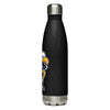 Olathe North Track & Field Mascot Stainless steel water bottle