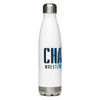 Chanute Wrestling Club Stainless Steel Water Bottle